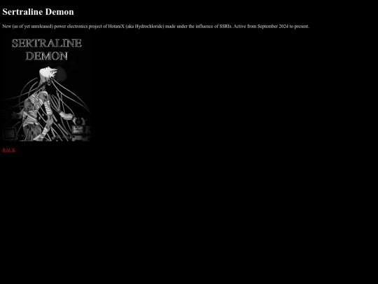 sertralinedemon screenshot