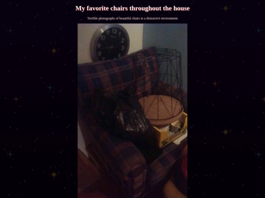 myfavoritechairs screenshot