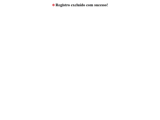 atividade09/html/excluir screenshot