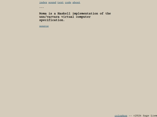 code/noma screenshot