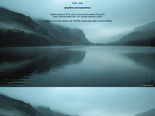 experience screenshot