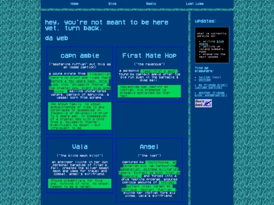 wisps_web screenshot