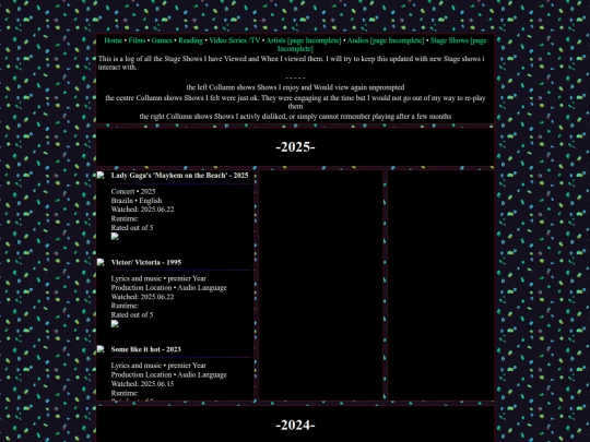 MediaLog/Stage screenshot