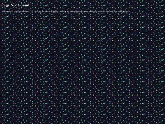 not_found screenshot