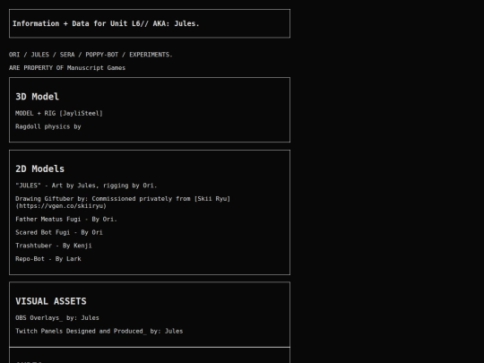 credits screenshot