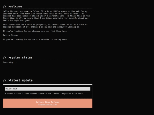 home screenshot