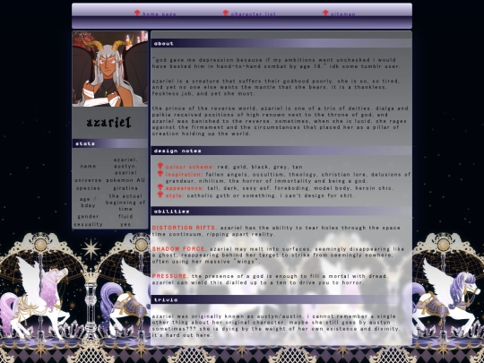 characters/azariel screenshot