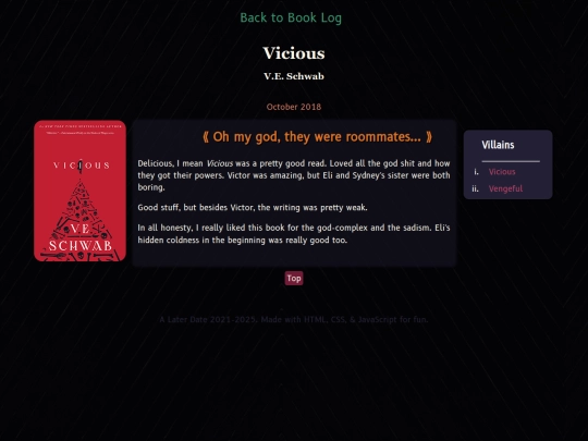 articles/booklog/vicious screenshot