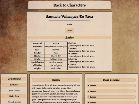 characters/samuele screenshot