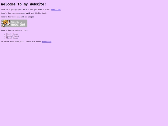 index screenshot