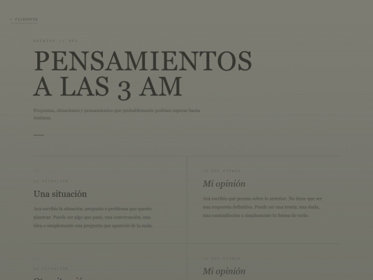 pensamientos screenshot