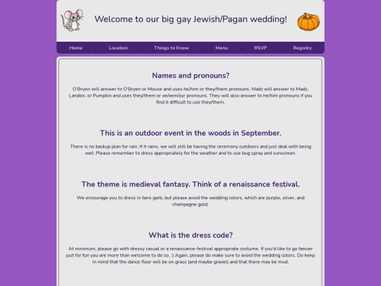 info screenshot