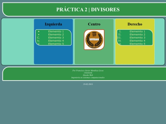 Divisores U2/divisores screenshot