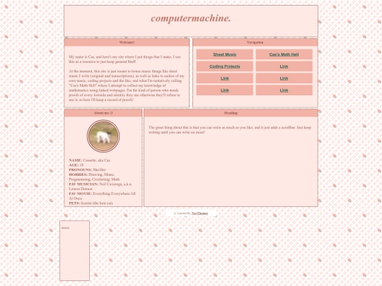 testpage screenshot