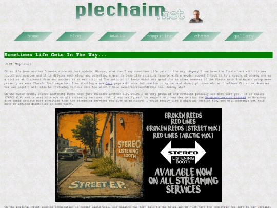 blog screenshot