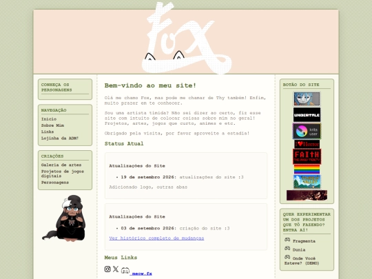 sitedafox1 screenshot
