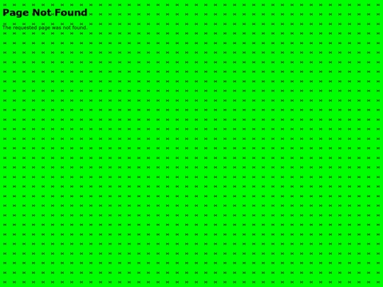 not_found screenshot