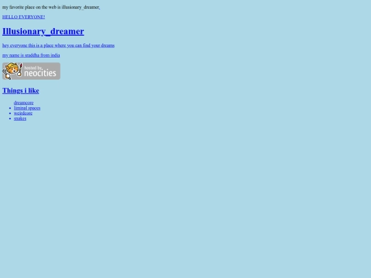 index screenshot