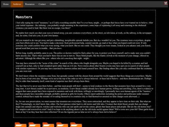 monsters screenshot