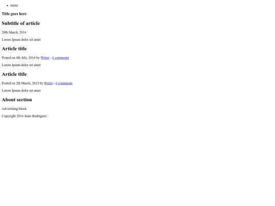 index screenshot