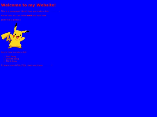 test screenshot