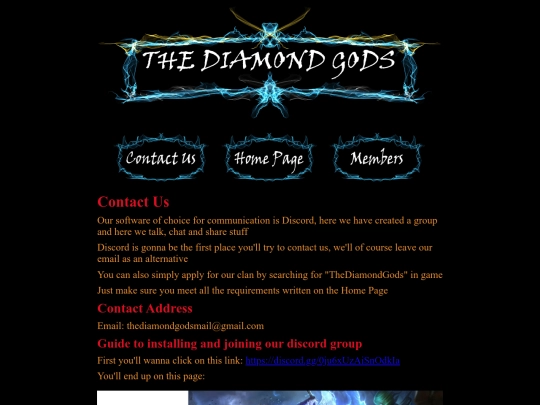 Contact screenshot