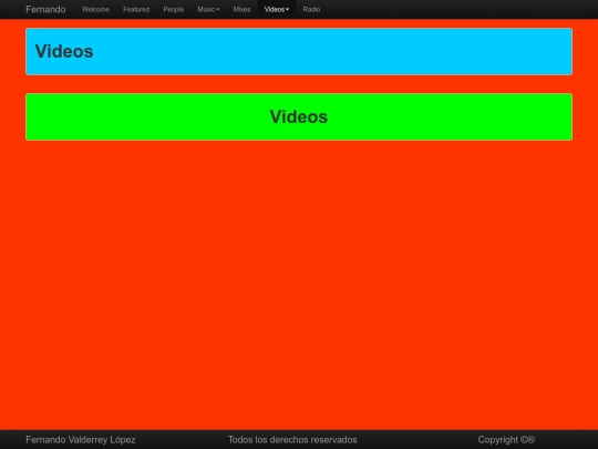 videos screenshot