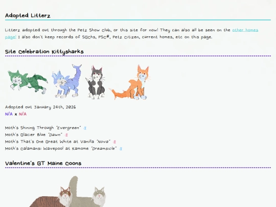 adoptedlitters screenshot