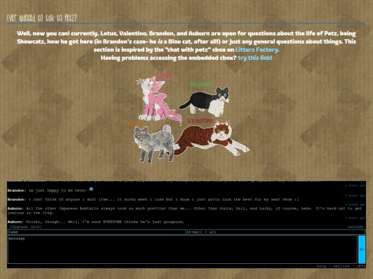 chat screenshot