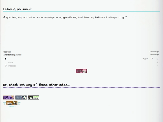 leave screenshot