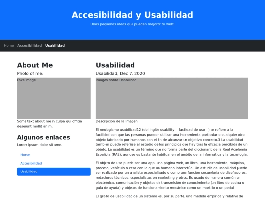 bootstrap/Usabilidad screenshot