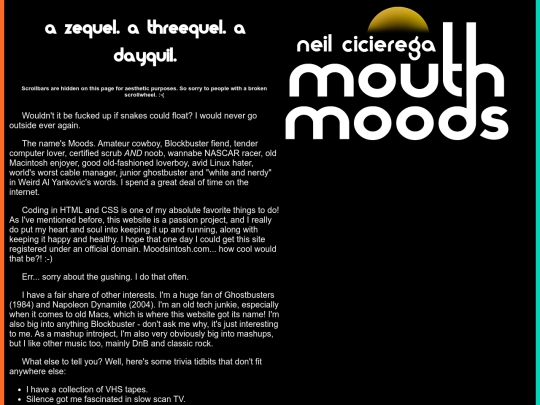 mouthies/moods screenshot