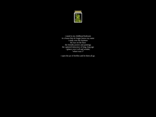 rabbithole/fireflies screenshot