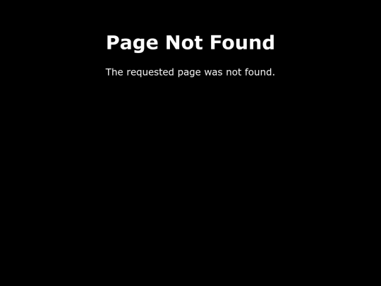 not_found screenshot