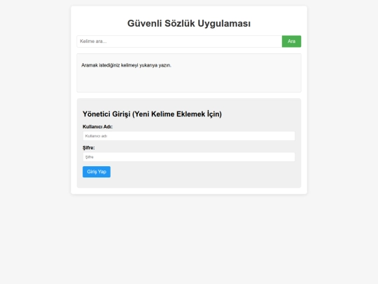 sozluk screenshot