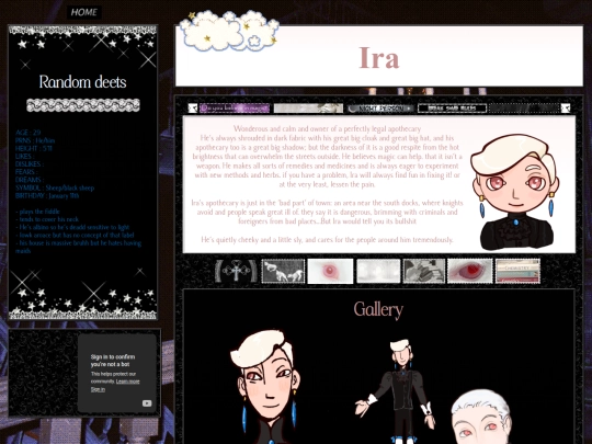 charTest screenshot