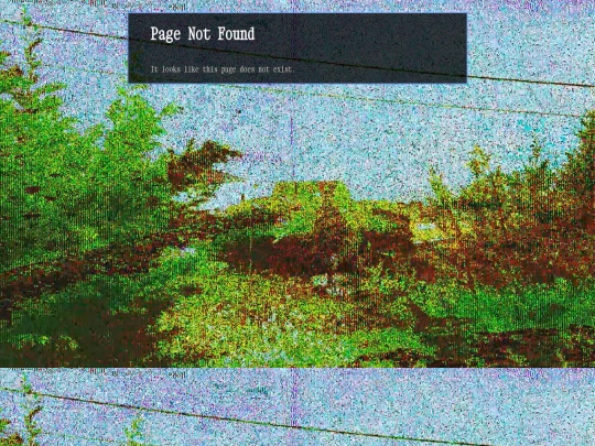 not_found screenshot