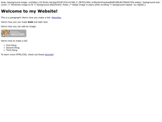 index screenshot