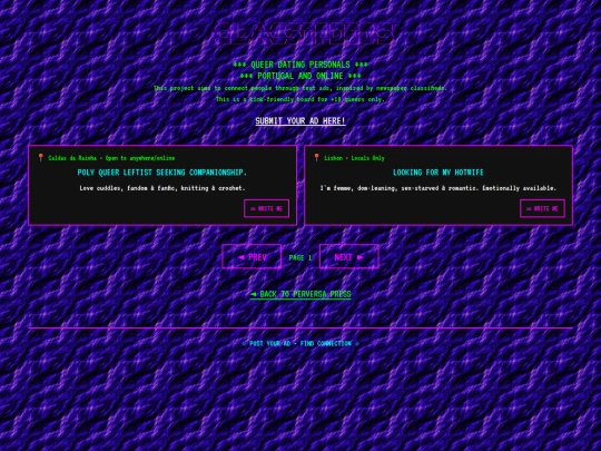 classificados screenshot