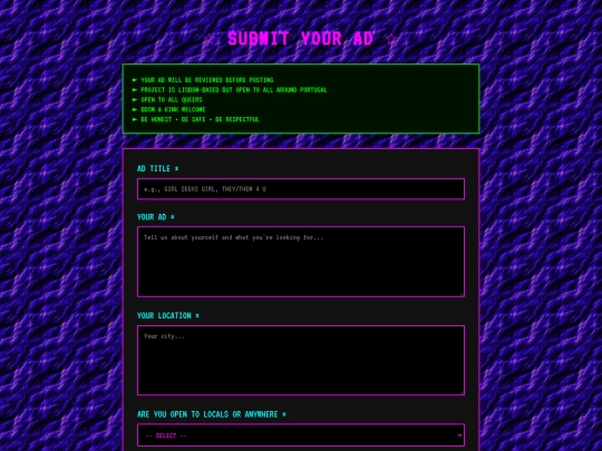 submissions screenshot