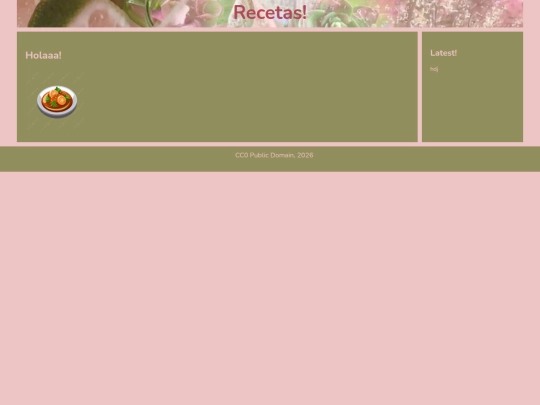 Recetas_main screenshot
