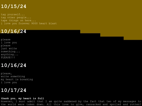 messages screenshot
