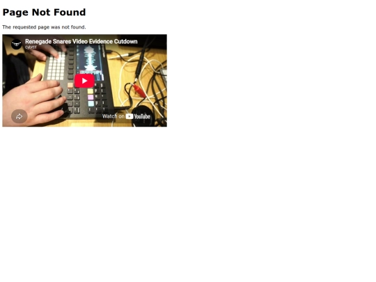 not_found screenshot