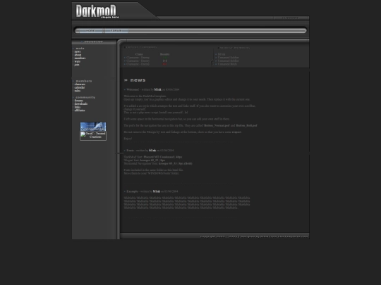 Templates/Clan/386 screenshot