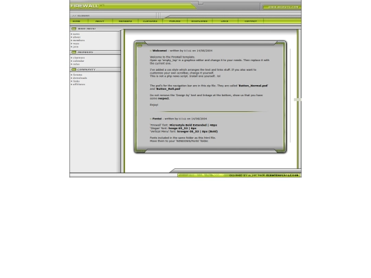 Templates/Clan/388 screenshot