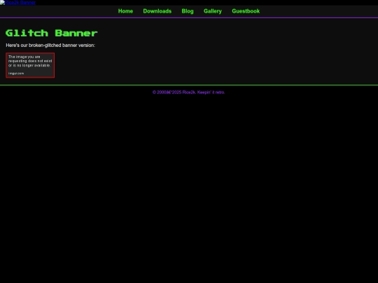 rice/glitch-banner screenshot