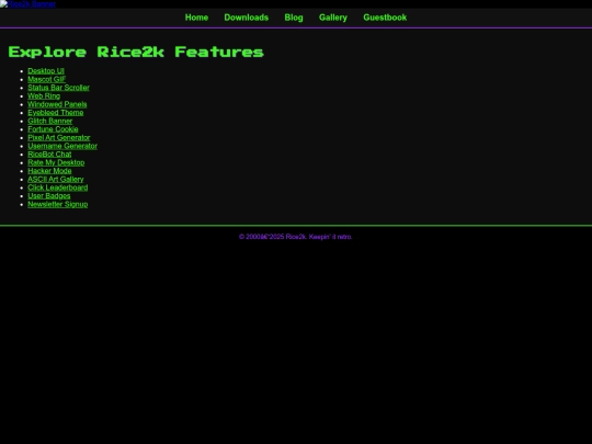 rice screenshot