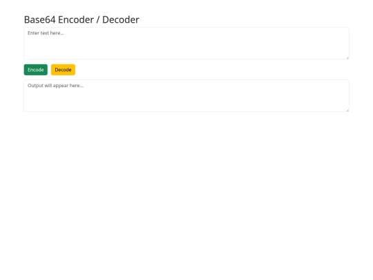tools/Base64_Encoder_Decoder screenshot
