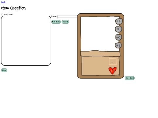 games/character/item screenshot