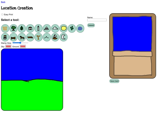 games/character/location screenshot